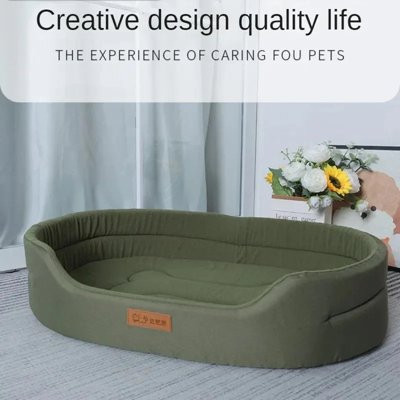 SnuggleNest Deluxe: Soft Bed and Blanket for Cats and Dogs