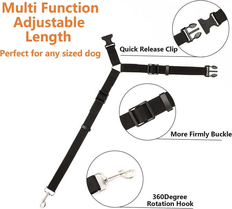 "SafePaws Premium Dog Seat Belt"