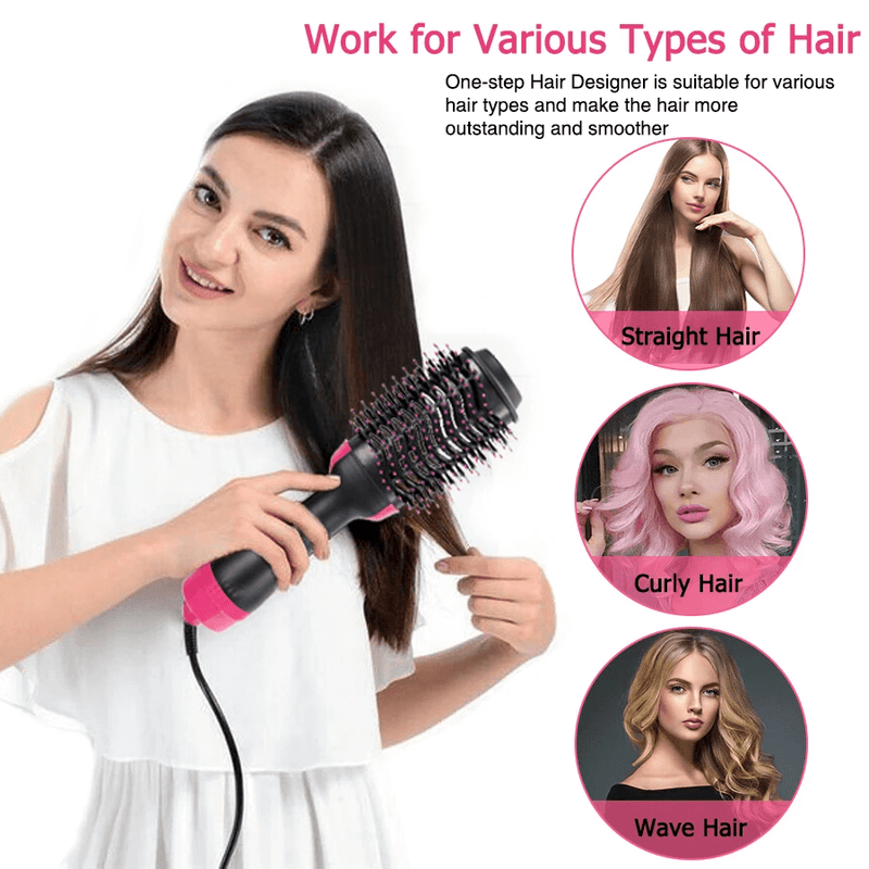 Professional hair dryer with ion technology power! 3-in-1!"