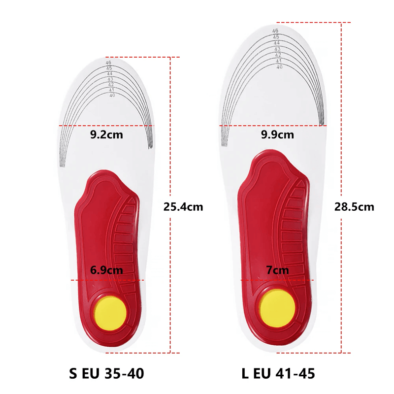 comfortable orthopedic insoles