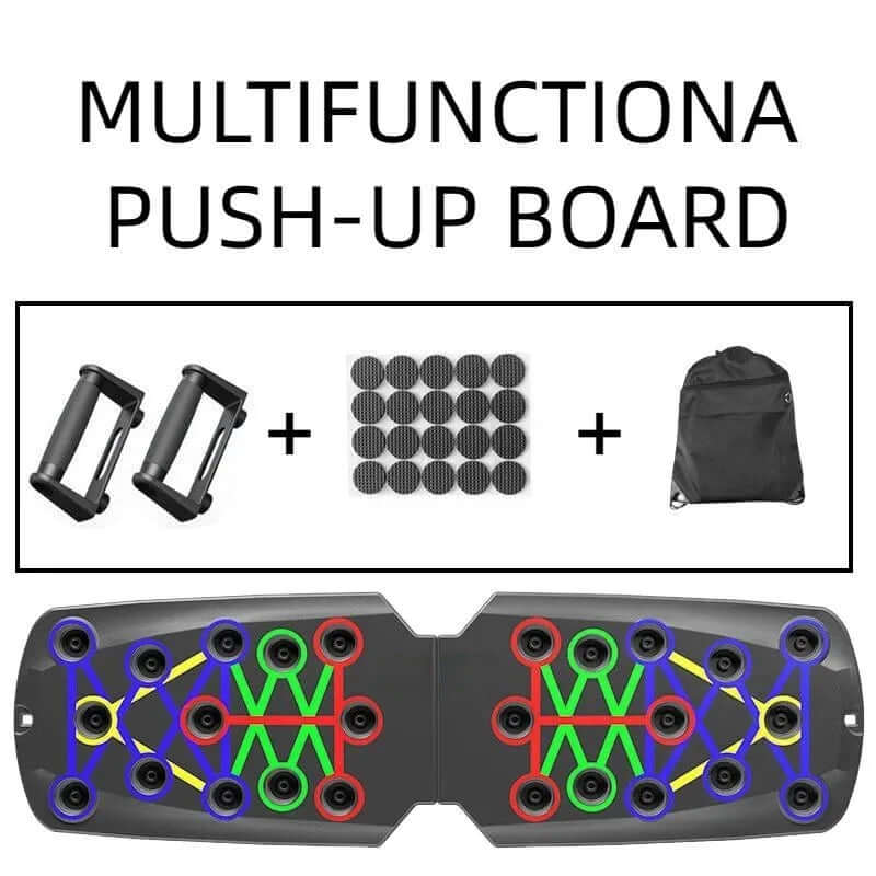 PowerPlank Pro: Multi-Functional Push Up Board for Home Fitness