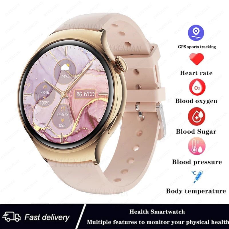 Vitality360 Mini: Huawei GT4 Smart Watch with AMOLED HD Screen