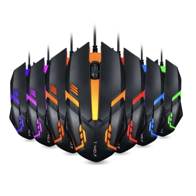 Maus für Game Gamer M20 Yelandar 3000 Dpi RGB Led 