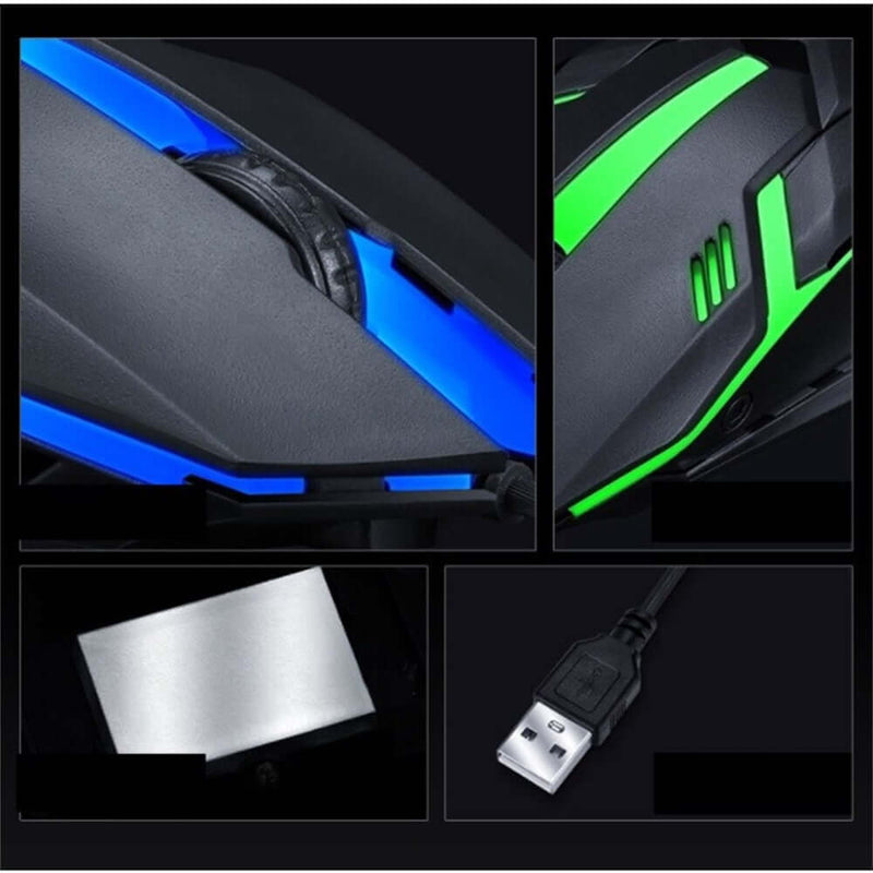 Maus für Game Gamer M20 Yelandar 3000 Dpi RGB Led 