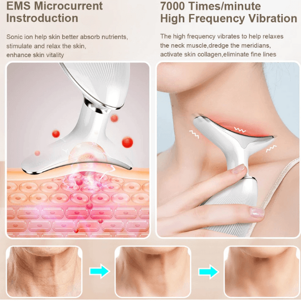 Face llift with microstron EMS wrinkle removal Zanmassage!