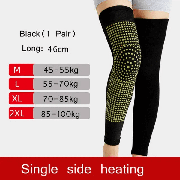 "Knee Comfort Solution: Self-Heating Support Knee Pads"