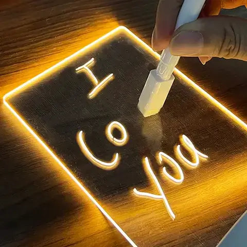 Lámpara de escritura LED creativa 