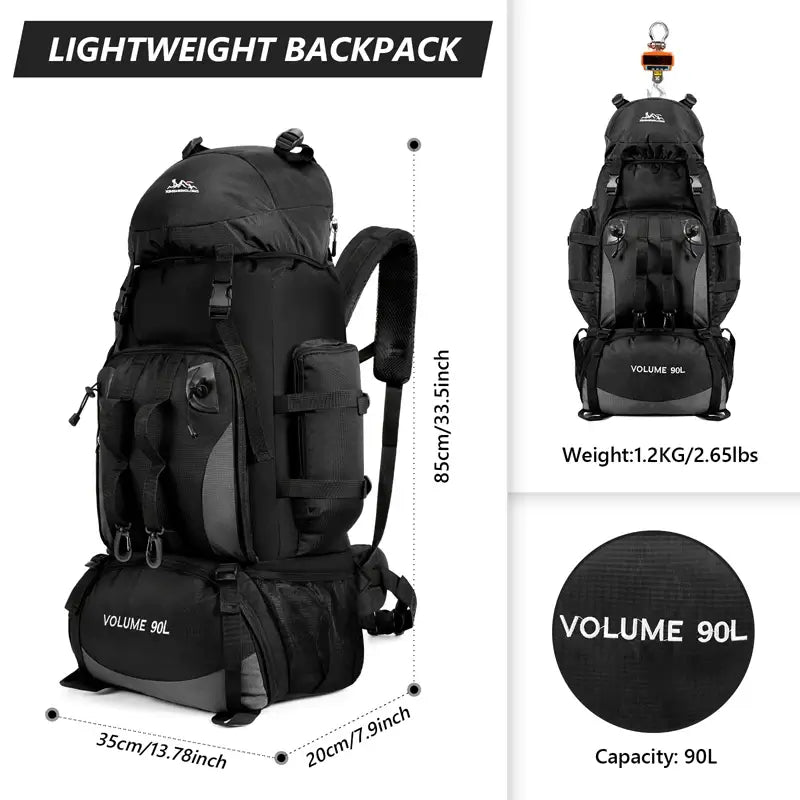 90L Waterproof  backpack