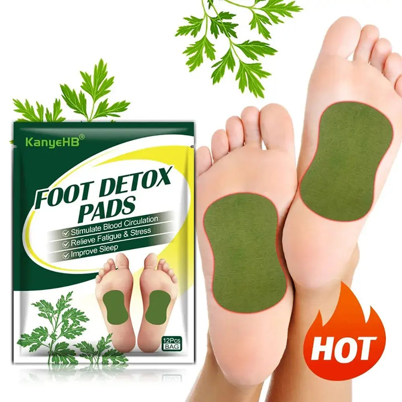 Detox foot Pads! natural herbal wormwood Artemisia and Argyii!