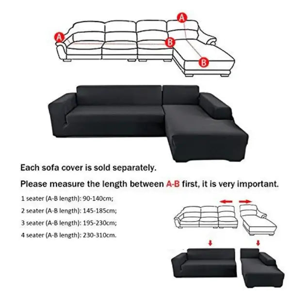 LuxuSoft Waterproof Sofa Covers"