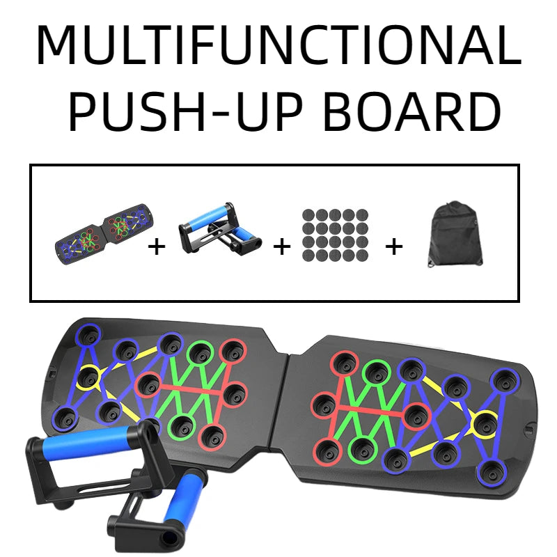 PowerPlank Pro: Multi-Functional Push Up Board for Home Fitness