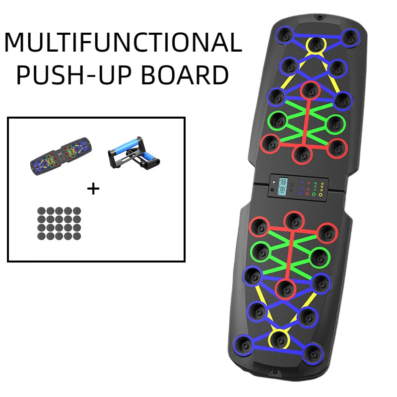 PowerPlank Pro: Multi-Functional Push Up Board for Home Fitness