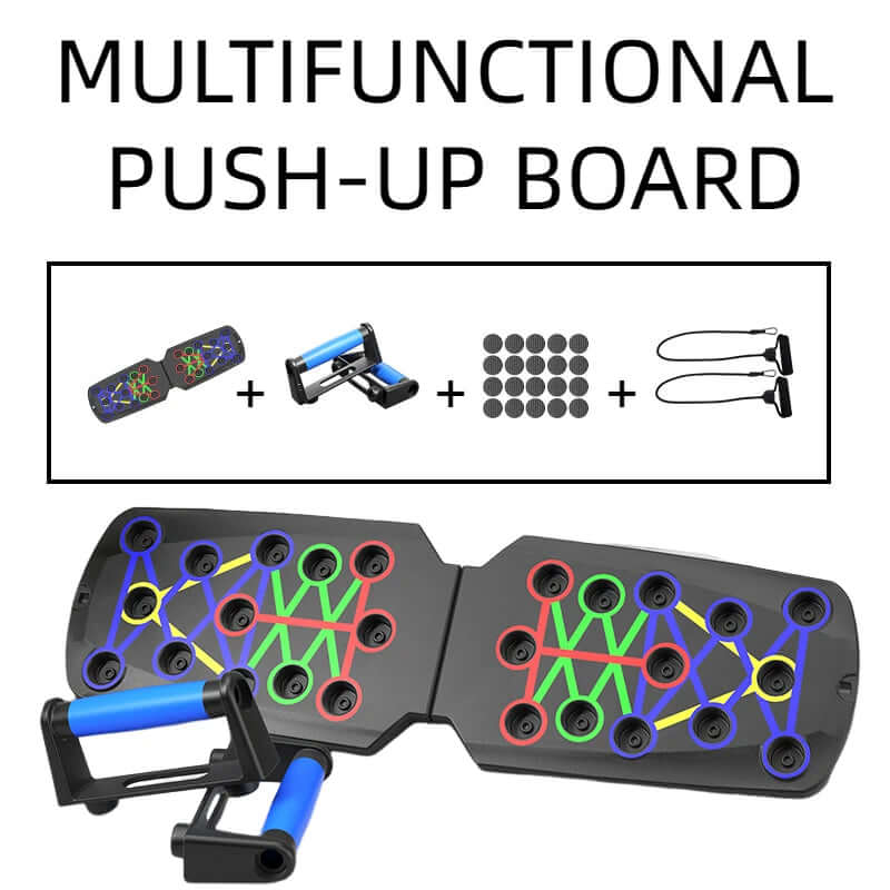 PowerPlank Pro: Multi-Functional Push Up Board for Home Fitness