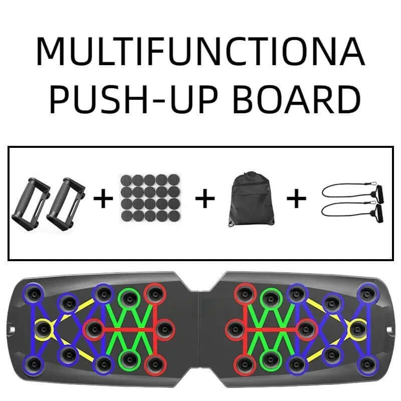 PowerPlank Pro: Multi-Functional Push Up Board for Home Fitness