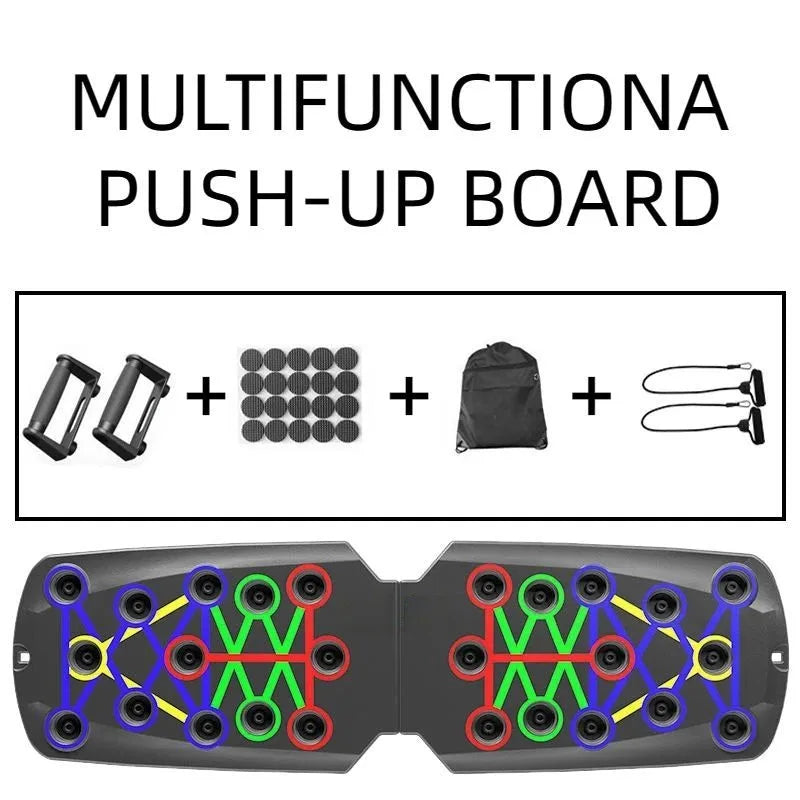 PowerPlank Pro: Multi-Functional Push Up Board for Home Fitness