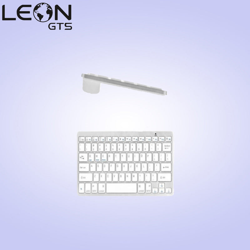 Teclado inalámbrico - Bluetooth de alta calidad - color blanco - LEON GTS - JP50