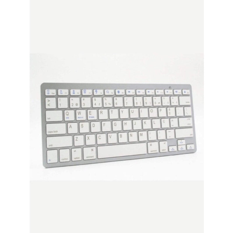 Wireless keyboard - high quality Bluetooth - white color -